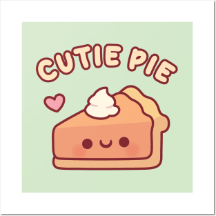 Cute Pumpkin Pie Cutie Pie Posters and Art